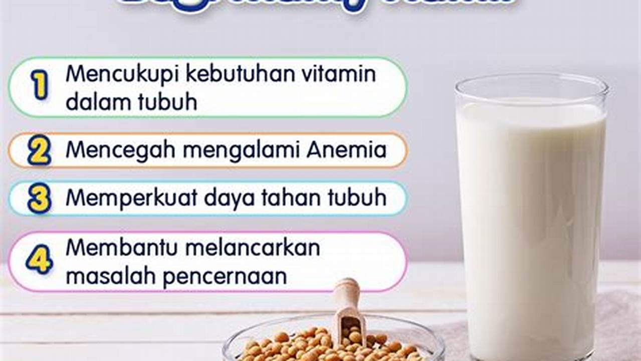 Manfaat Susu Kedelai untuk Janin yang Wajib Diketahui