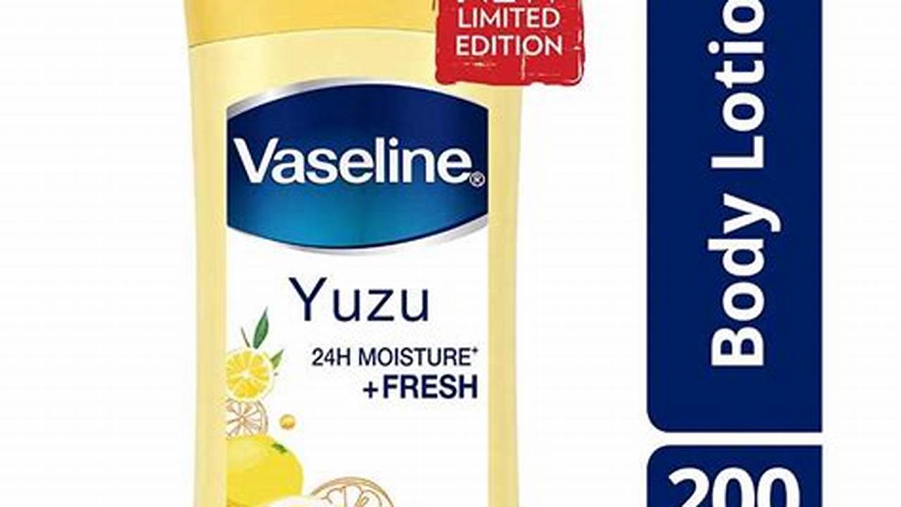 Temukan 7 Manfaat Vaseline Yuzu yang Jarang Diketahui, Wajib Tahu!