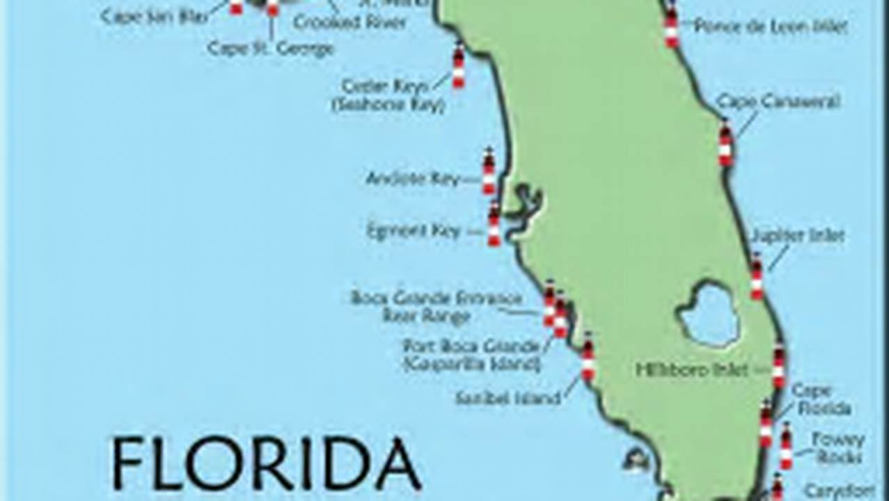 Navigate the Coastal Gems: A Comprehensive Guide to the Map of Islands Off the Coast of Florida