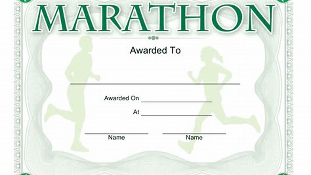 Unlock the Secrets of Marathon Certificate Download Free: Your Guide to Triumph