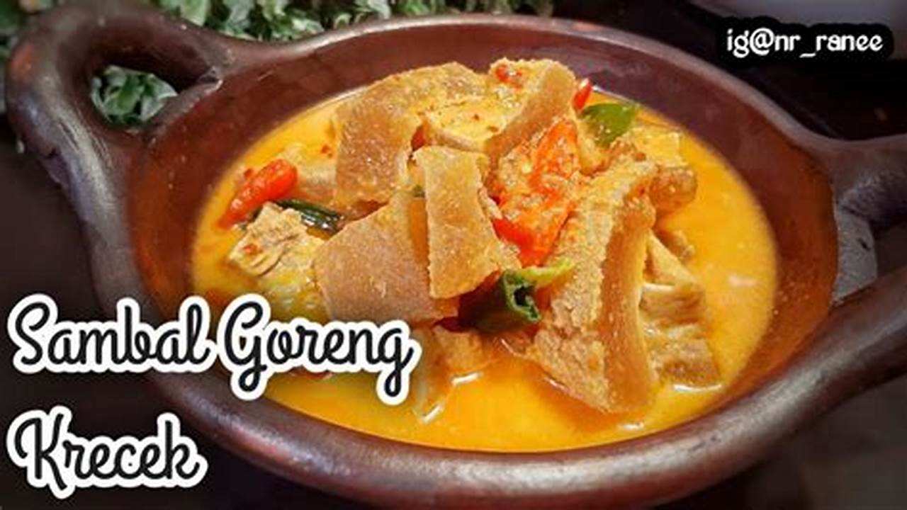 Temukan Kelezatan dan Manfaat Tersembunyi Masak Krecek Kulit Sapi