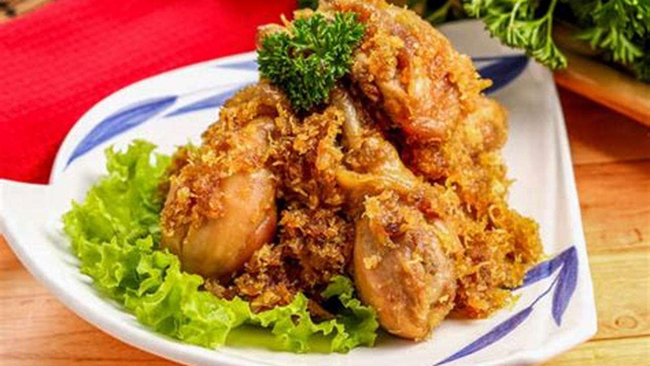 Resep Rahasia Ayam Serundeng: Nikmati Cita Rasa Gurih dan Lezat