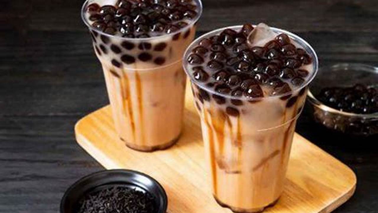 Resep Es Boba Kekinian, Dijamin Bikin Ketagihan!