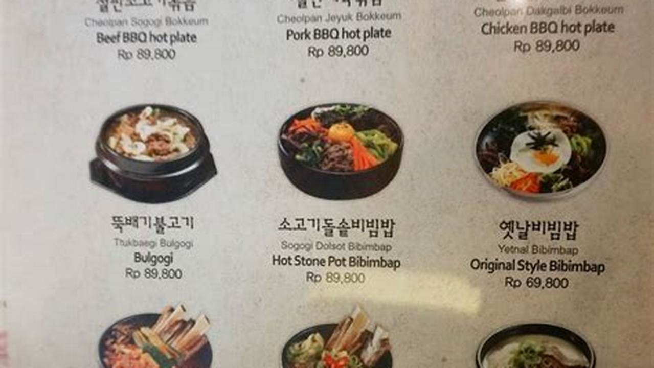 Menu dan Harga Magal Korean BBQ Bali: Temukan Cita Rasa Korea yang Autentik
