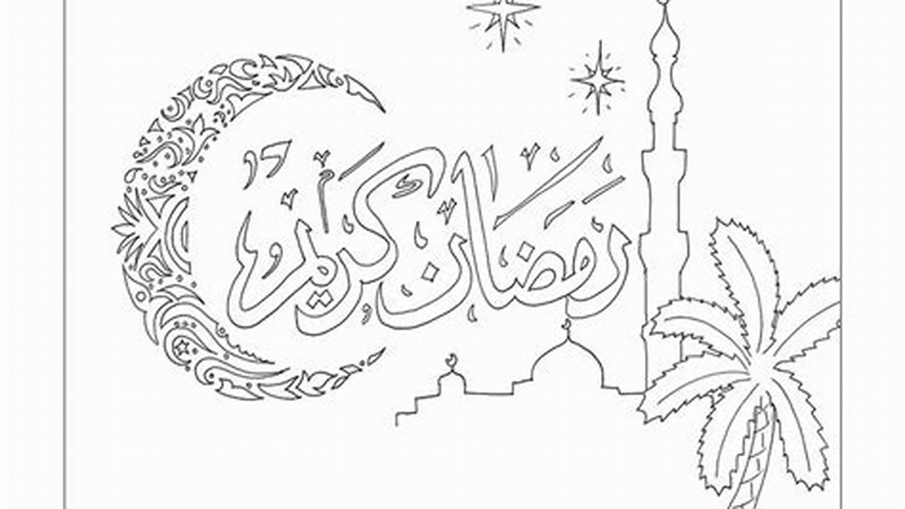 Mewarnai Kaligrafi Ramadan: Temukan Rahasia Seni yang Menawan