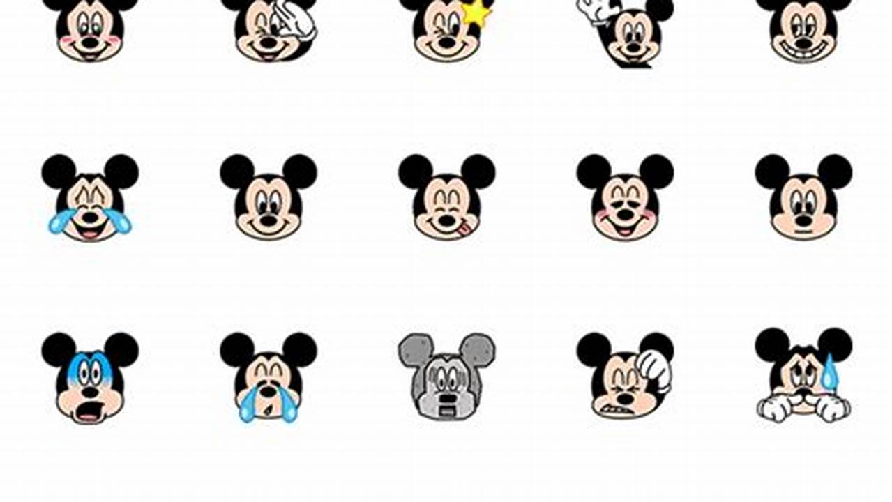 Uncover the Hidden Power of the "Mickey Mouse Emoji" in Digital Communication