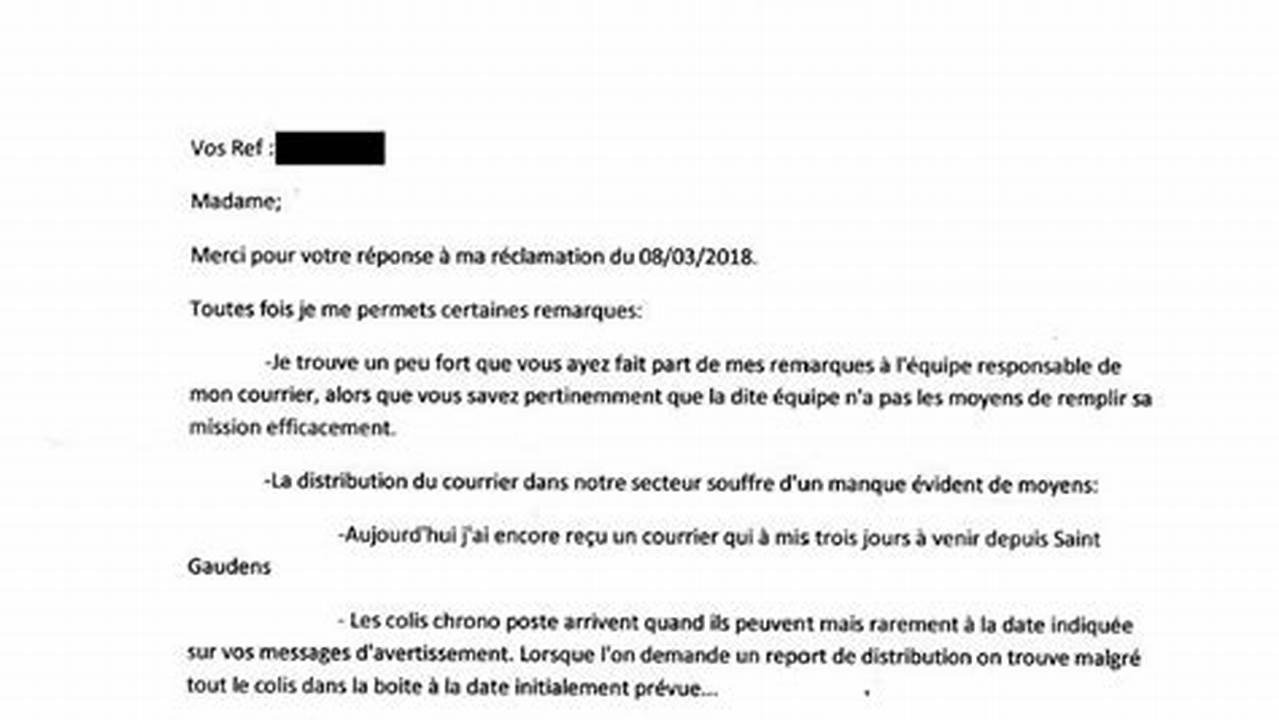 Modèle de lettre de mécontentement à l'égard d'un médecin