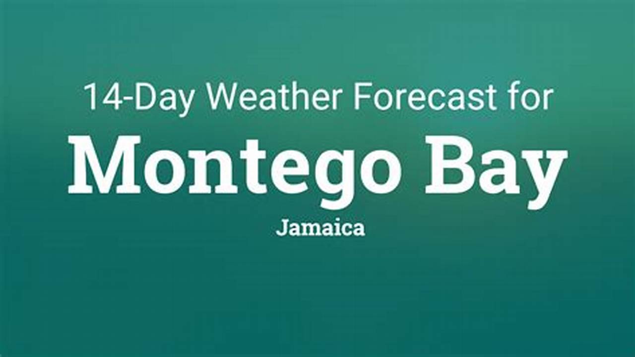How to Get the Best Montego Bay Weather Forecast 15 Day