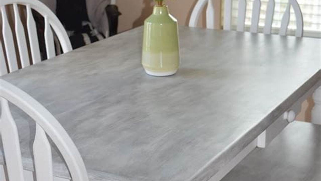 The Most Durable Paint for Kitchen Tables: A Comprehensive Guide