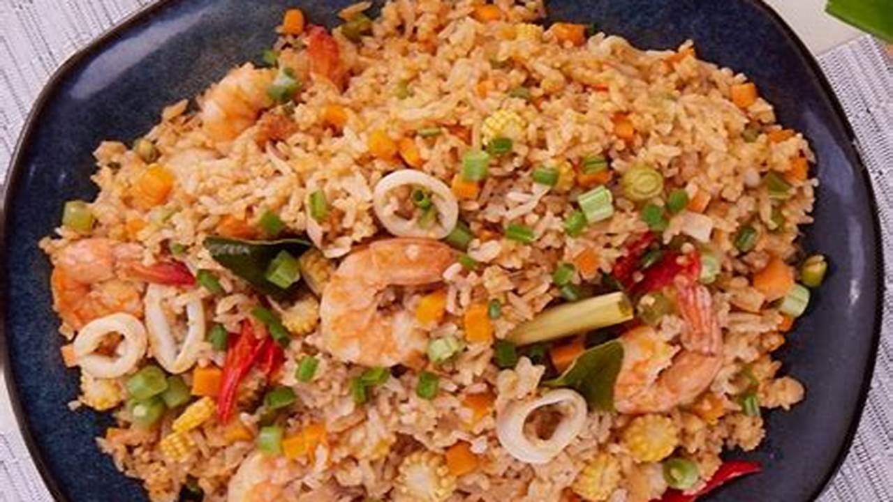 Resep dan Review Nasi Goreng Tom Yam Asli Thailand