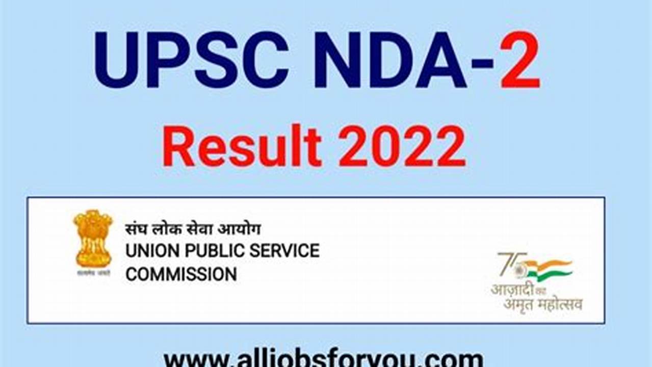Nda 2 Results 2024