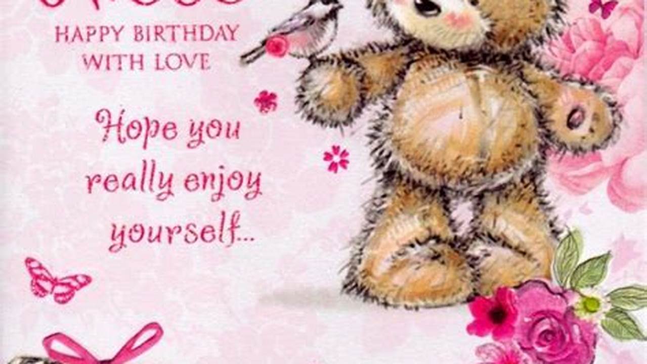 How to Write Niece Birthday Card Messages That Will Make Her Day