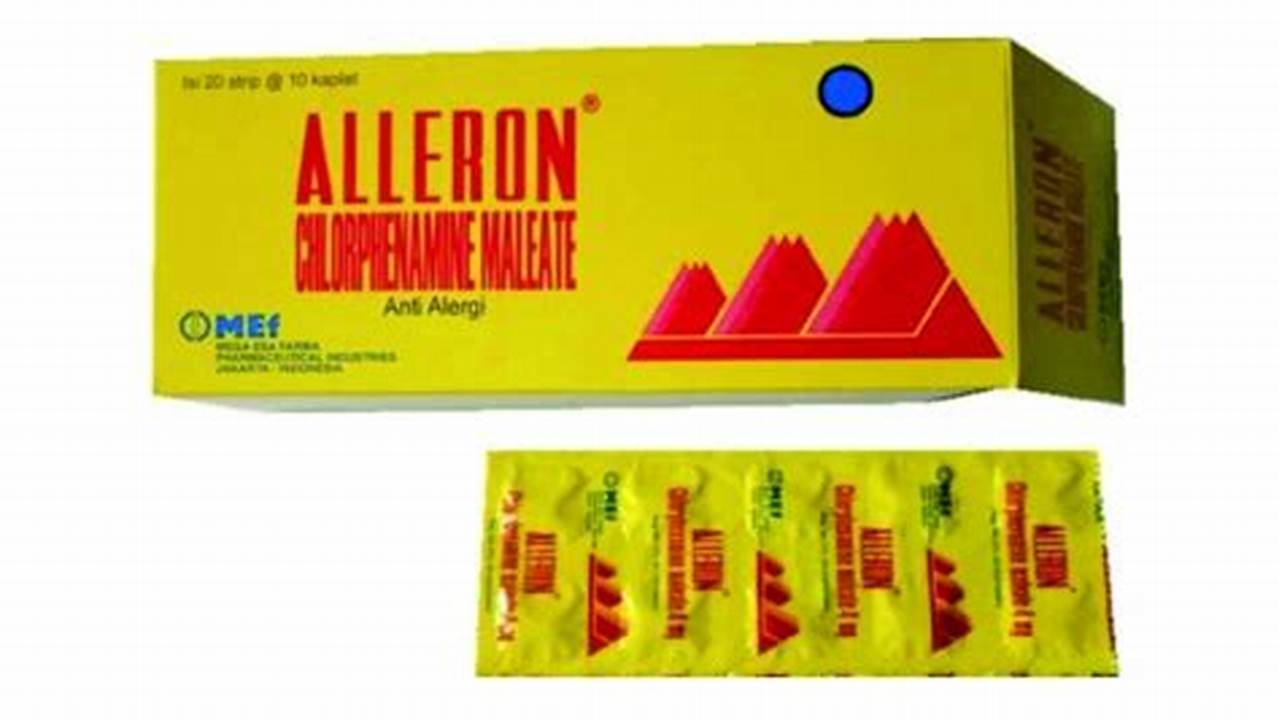 Obat Alleron: Rahasia Mengatasi Gejala Alergi Anda