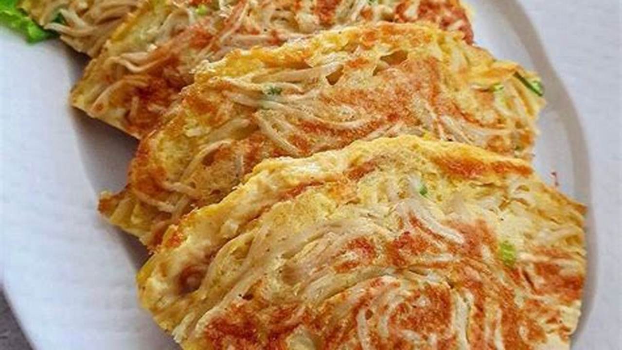 Resep Rahasia Omlet Mie Telur: Kenikmatan Tiada Tara!