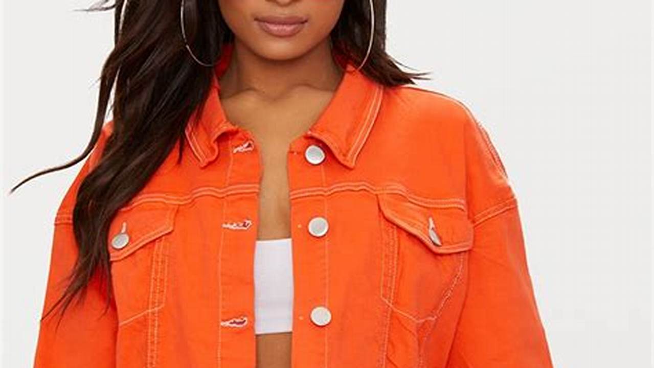 Unveiling the Secrets of Orange Denim Jackets: A Style Revolution
