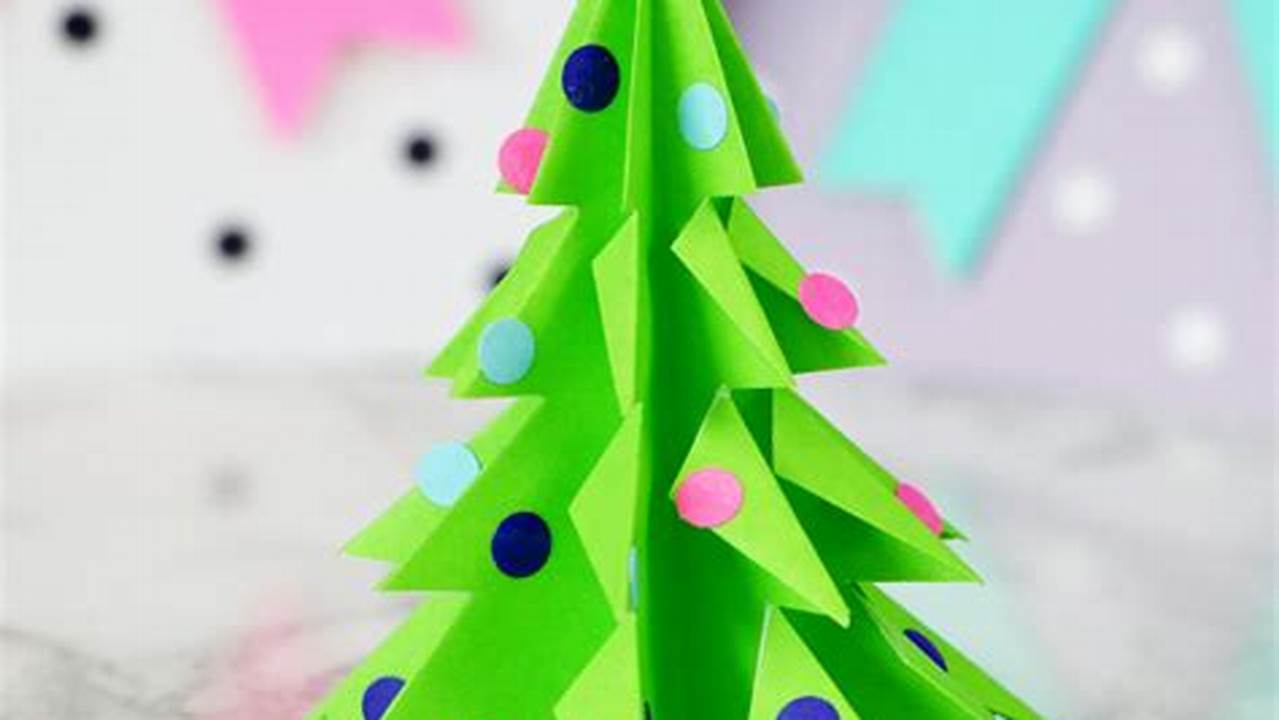 How to Make an Origami Christmas Tree Using Wikihow