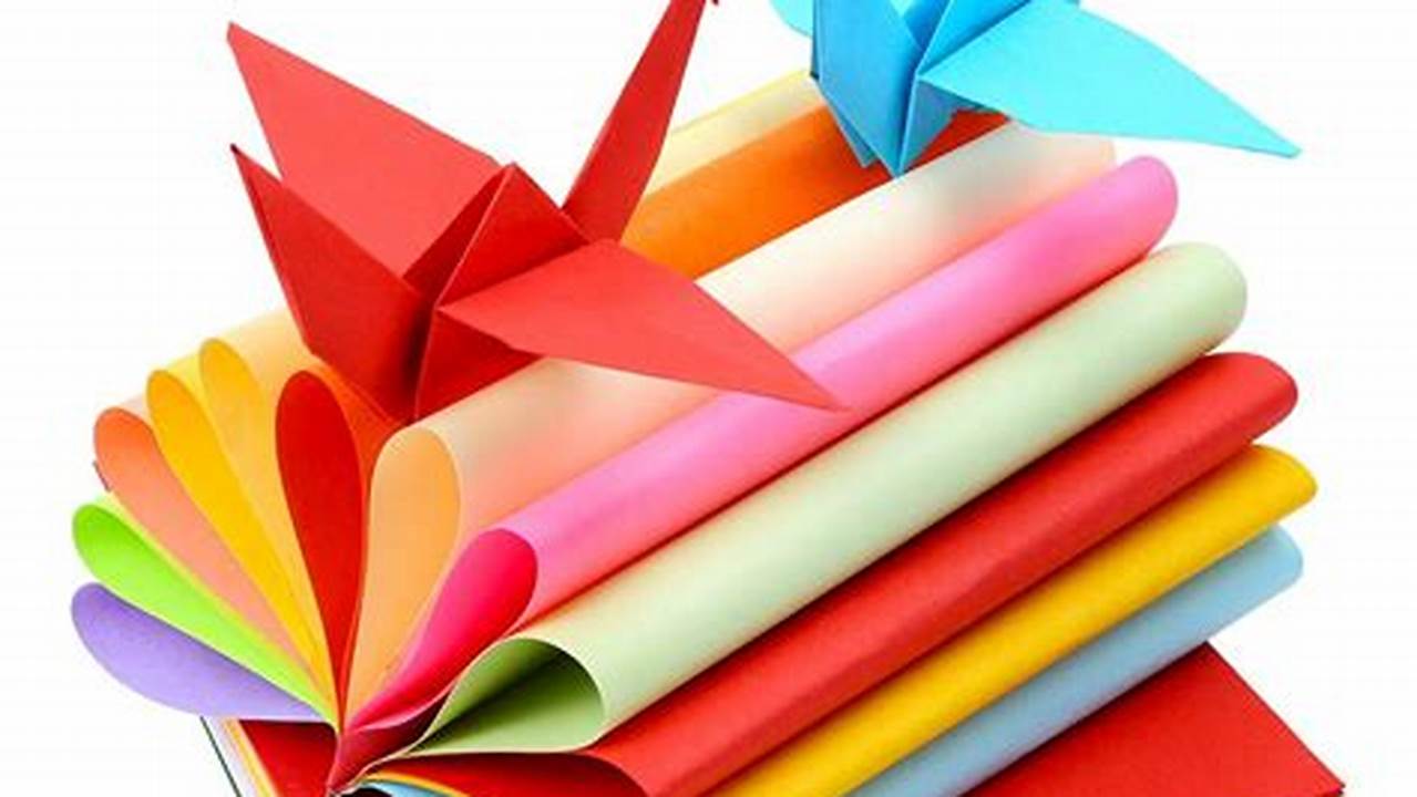 Origami Paper: Exploring the Art of Folding