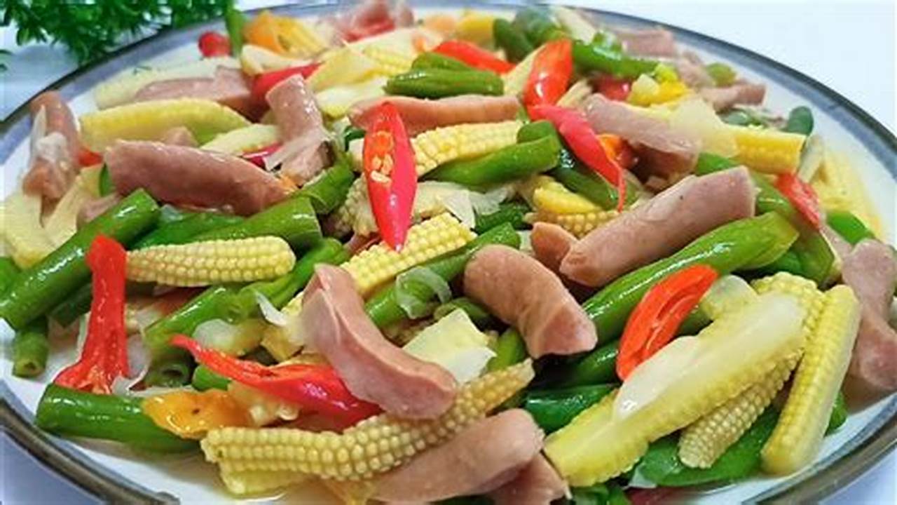 Resep Rahasia "Oseng Jagung Muda Sosis" yang Menggugah Selera dan Menyehatkan