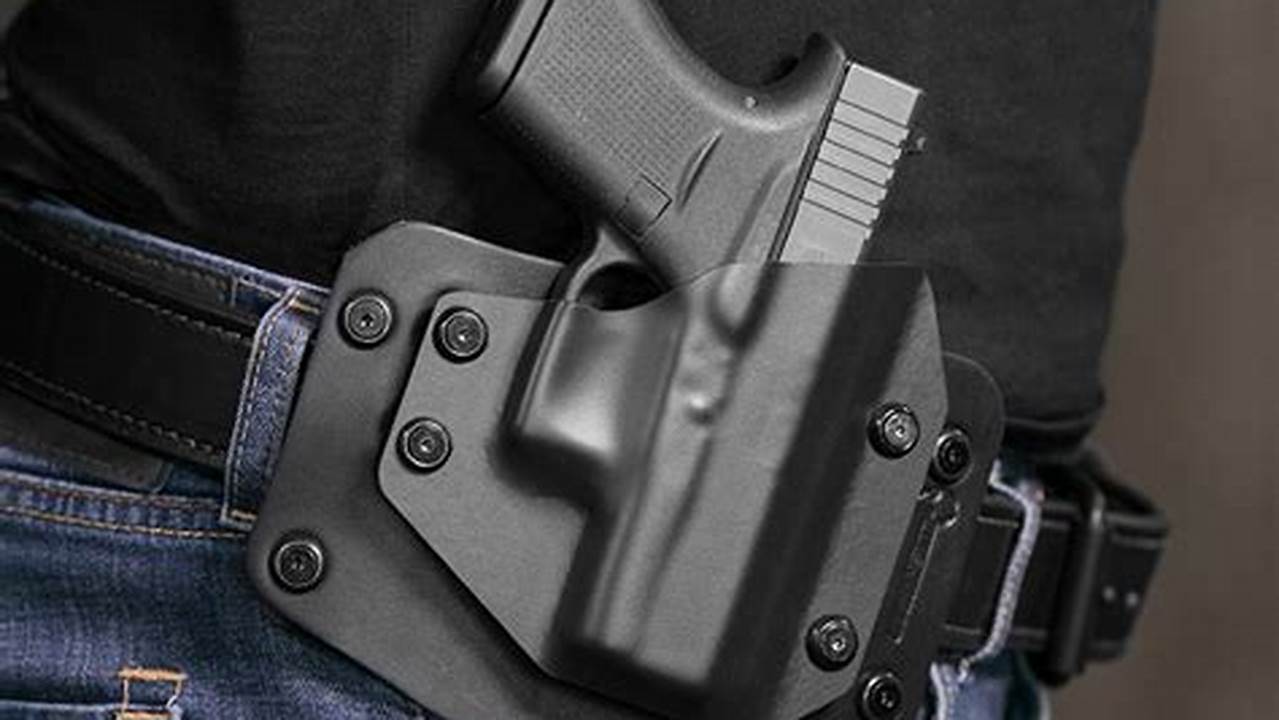 Uncover the Ultimate OWB Holster for Your Glock 43: A Journey of Comfort, Concealment, and Confidence