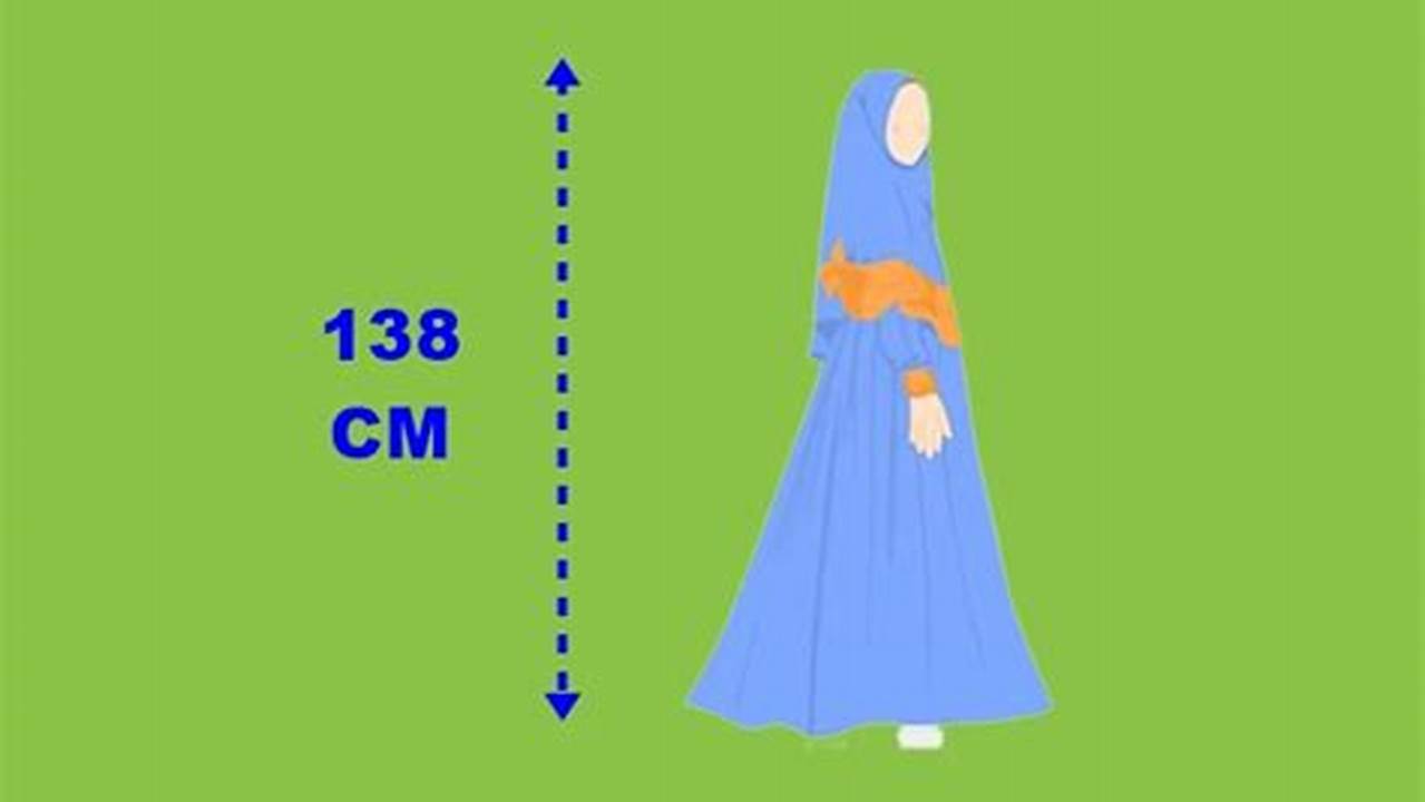 Rahasia Memilih Panjang Gamis 138 yang Tepat Sesuai Tinggi Badan