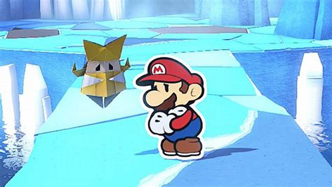 Finding the Hidden Heart in the Chilly Snowfields Temple in Paper Mario: The Origami King