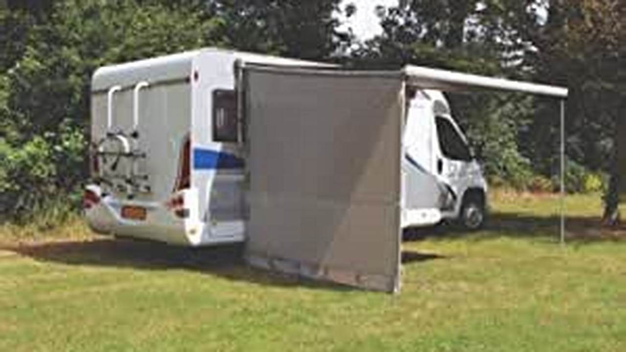 Side Wall for Camper Van Awning