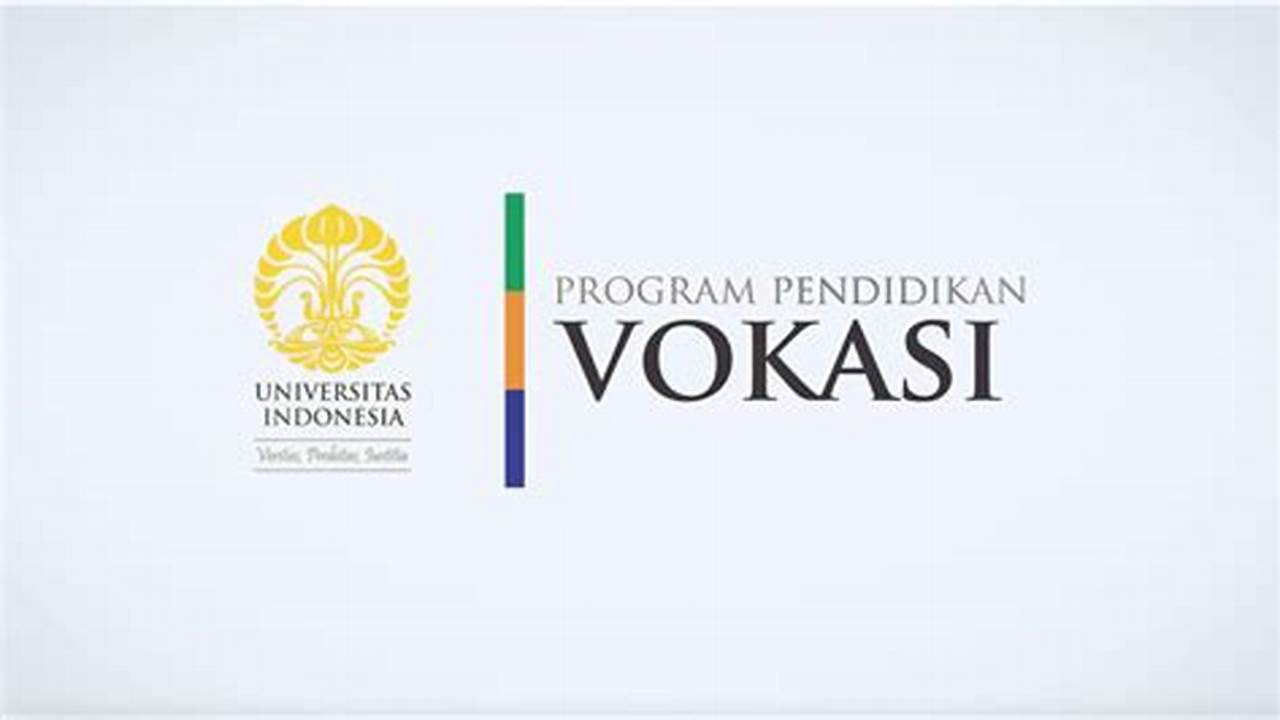 Raih Masa Depan Cerah dengan Pendidikan Vokasi di Indonesia: Temuan dan Wawasan Menjanjikan