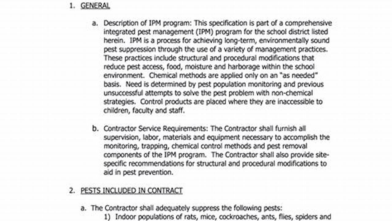 Pest Control Proposal Sample PDF: A Comprehensive Guide