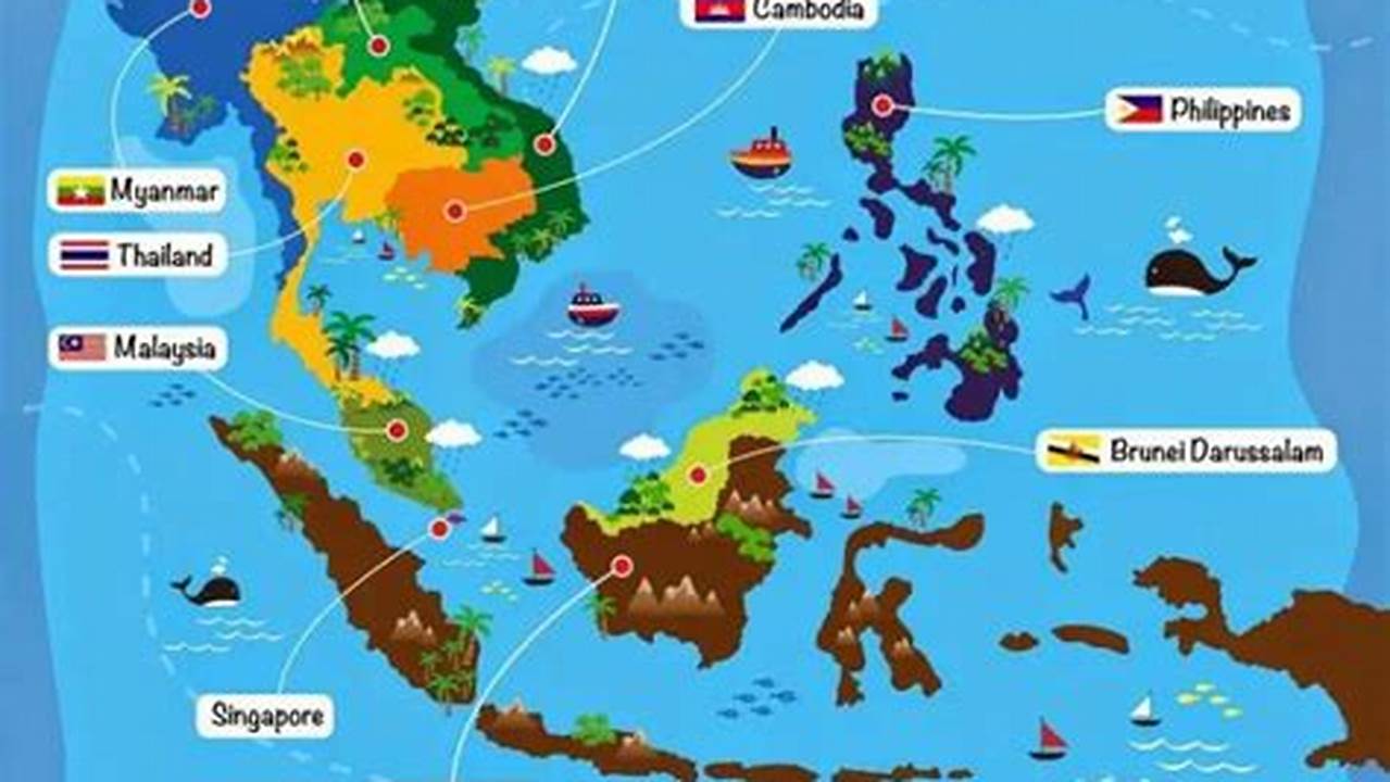 Peta ASEAN Lengkap: Kunci Membangun ASEAN yang Bersatu