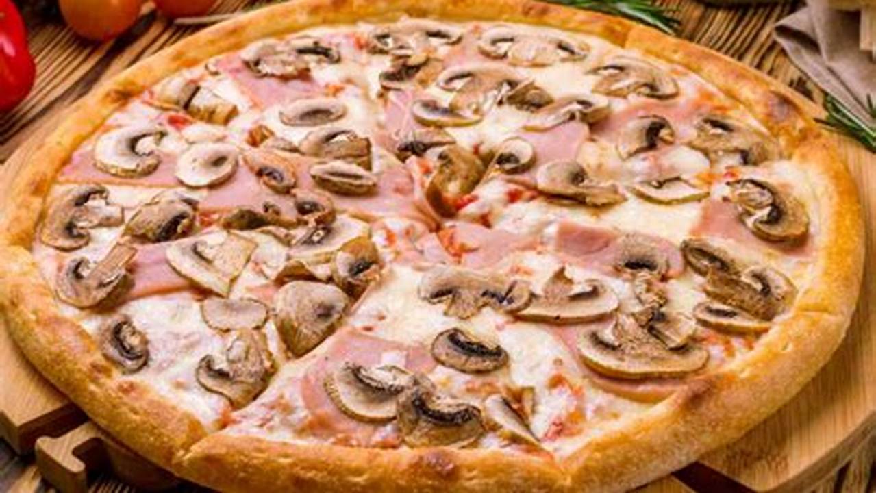 Entdecken Sie die Geheimnisse der unwiderstehlichen Pizza Prosciutto e Funghi