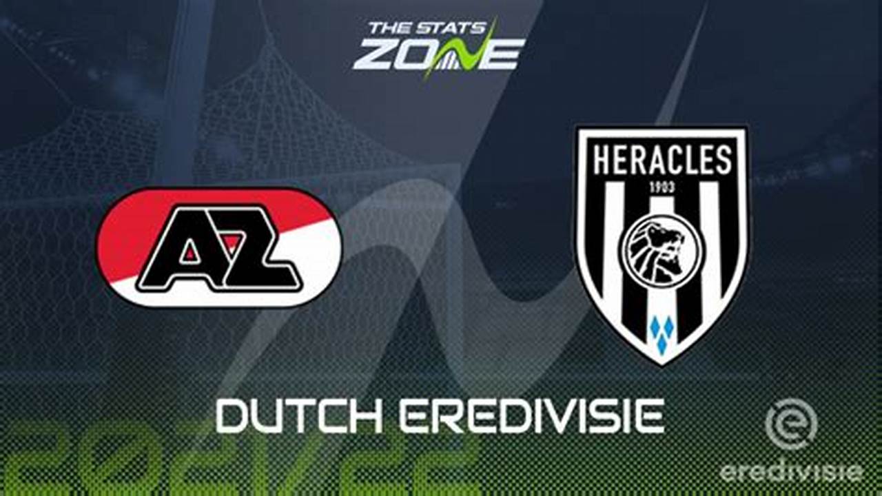 Prediksi Skor Jitu: Heracles Almelo vs AZ Alkmaar, Liga Belanda 2024