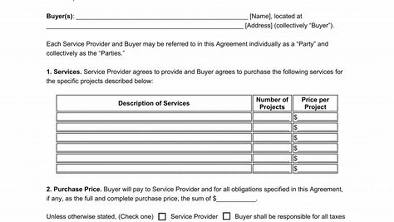 Printable Business Contract Template: Your Essential Guide to Legal Agreements