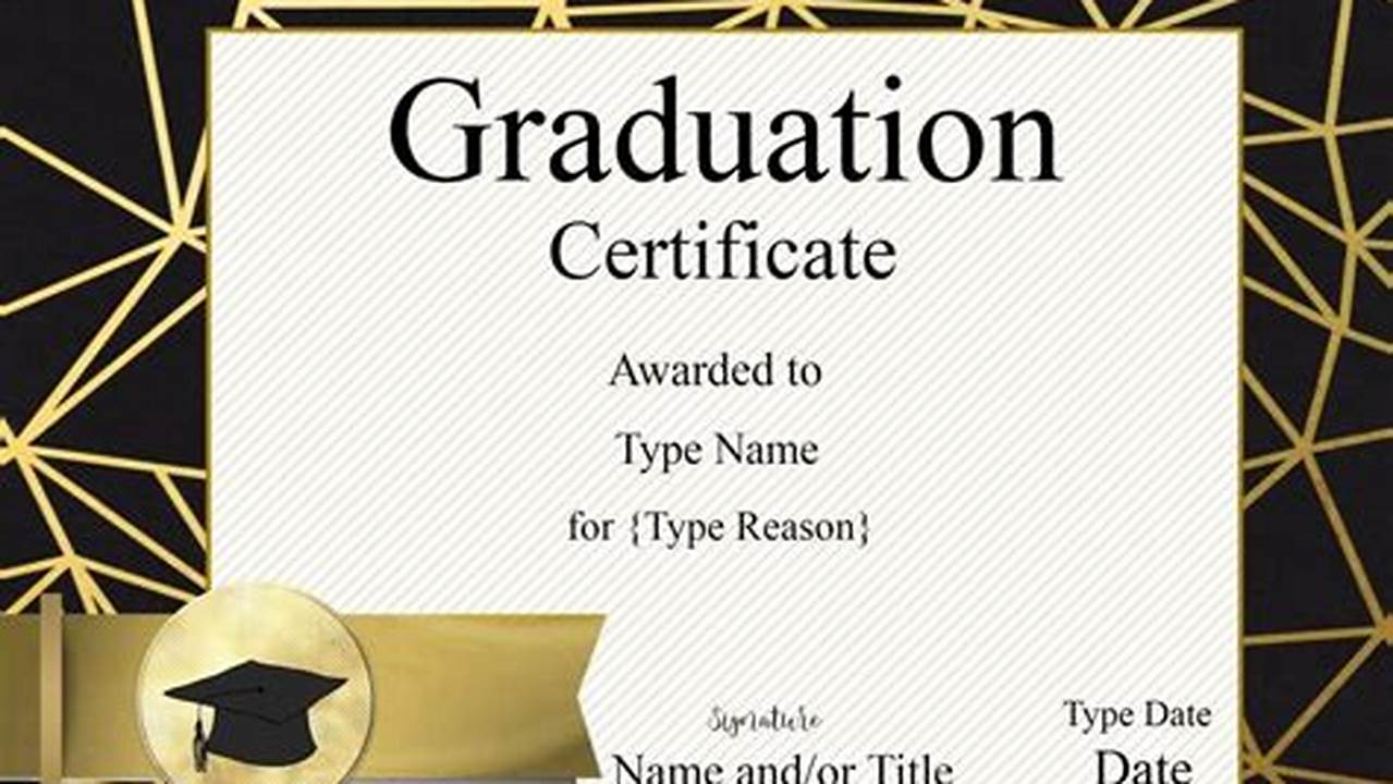 Unveiling the Power of Printable Graduation Certificates: Discoveries and Insights