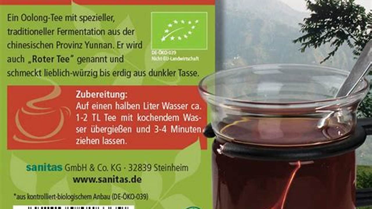 Pu-Erh-Tee kaufen: Entdecke die Welt der erlesenen Tees