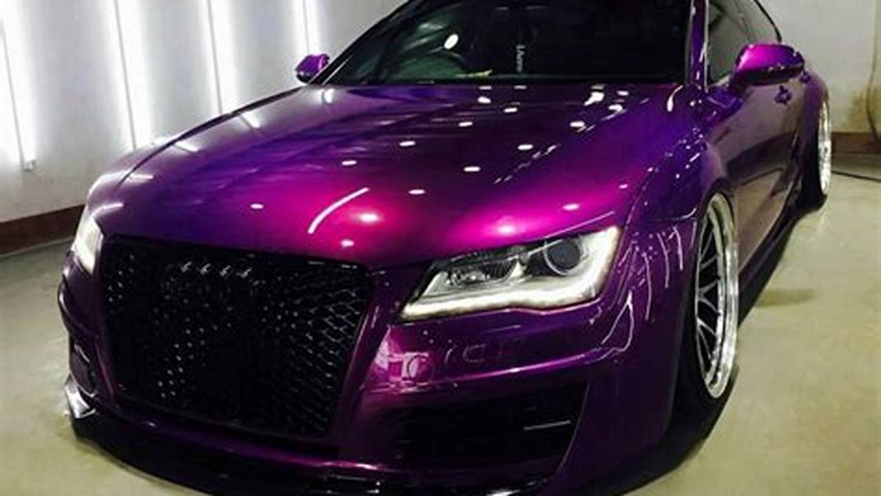 Unveiling the Allure: Discoveries in Purple Automotive Paint Colors