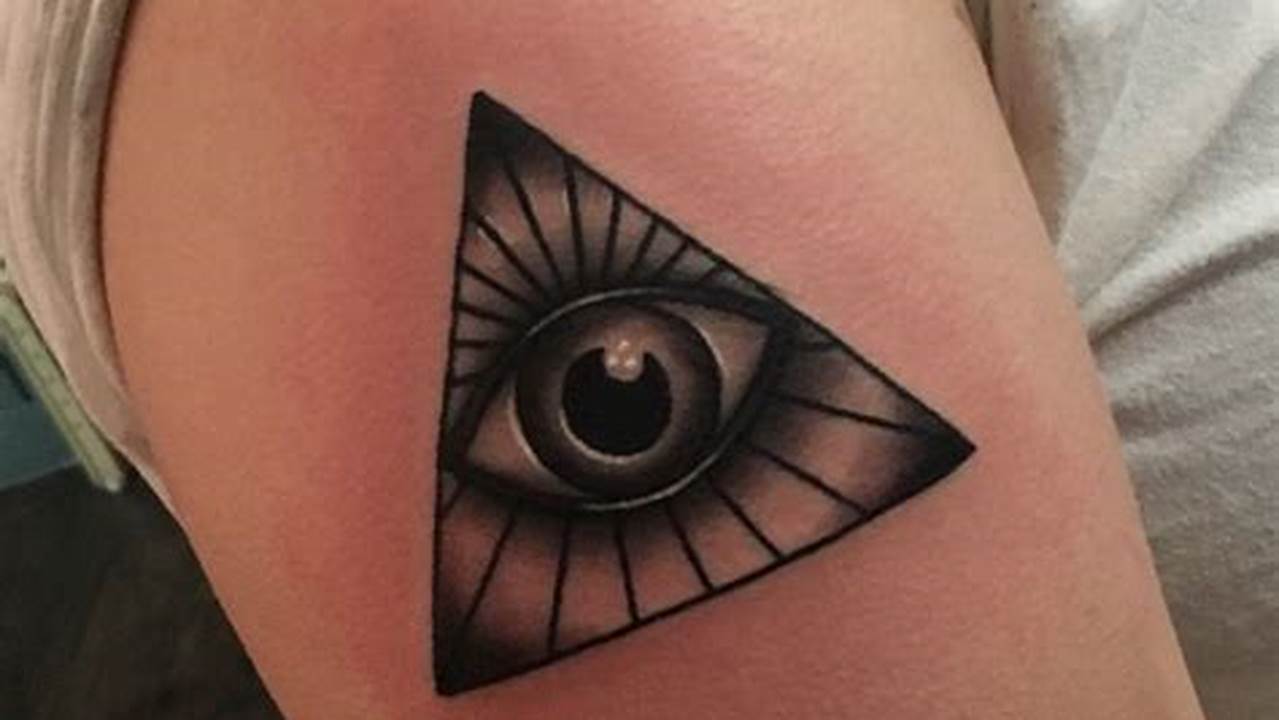 Unveiling the Secrets of the Pyramid Tattoo with the All-Seeing Eye