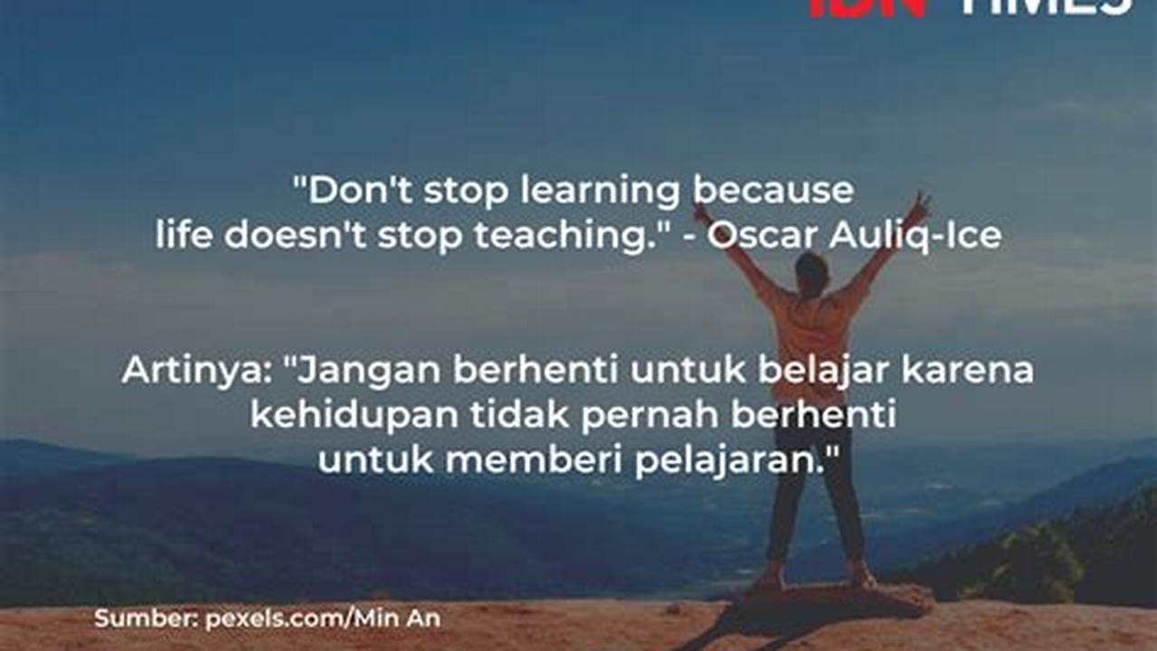 Quote Motivasi Bahasa Inggris: Inspirasi dan Motivasi untuk Hidup yang Lebih Baik