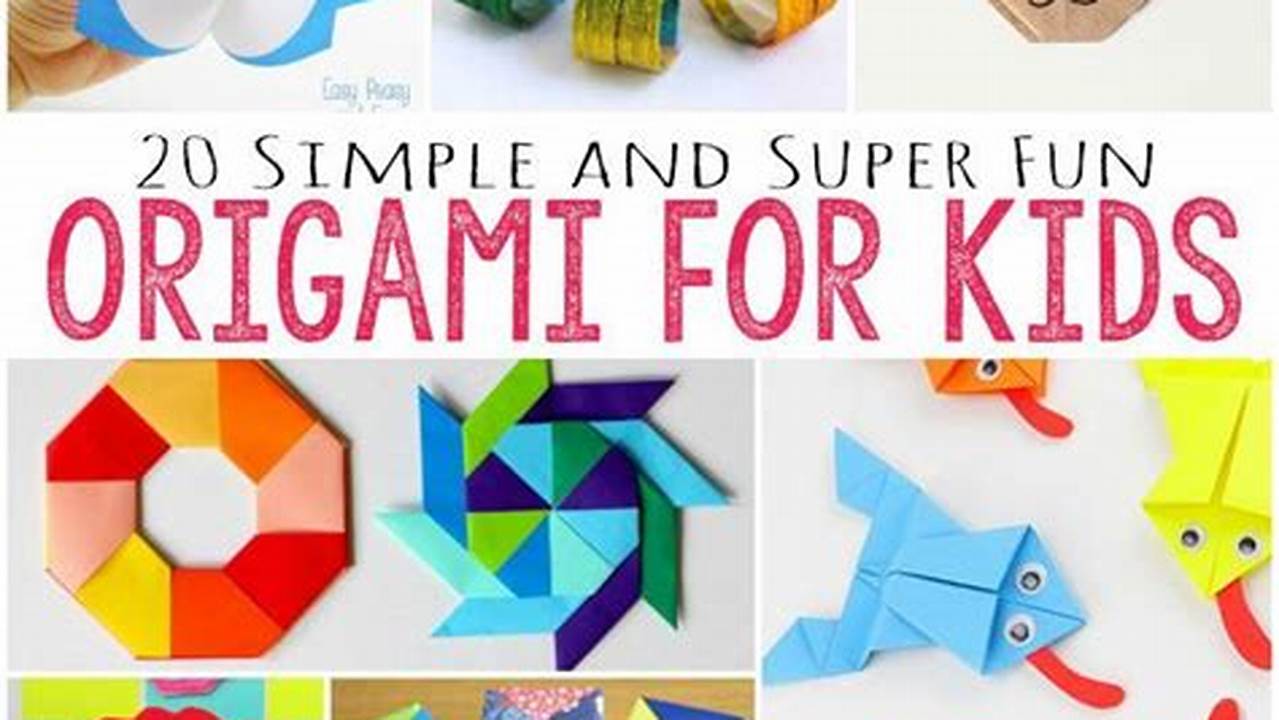 Really Easy Origami for Toddlers