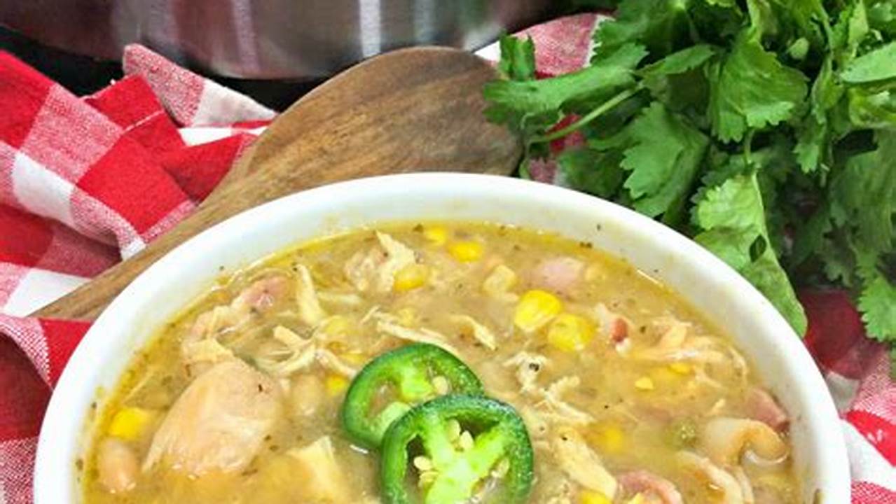 Savory White Bean Chicken Chili: A Culinary Journey of Comfort and Flavor