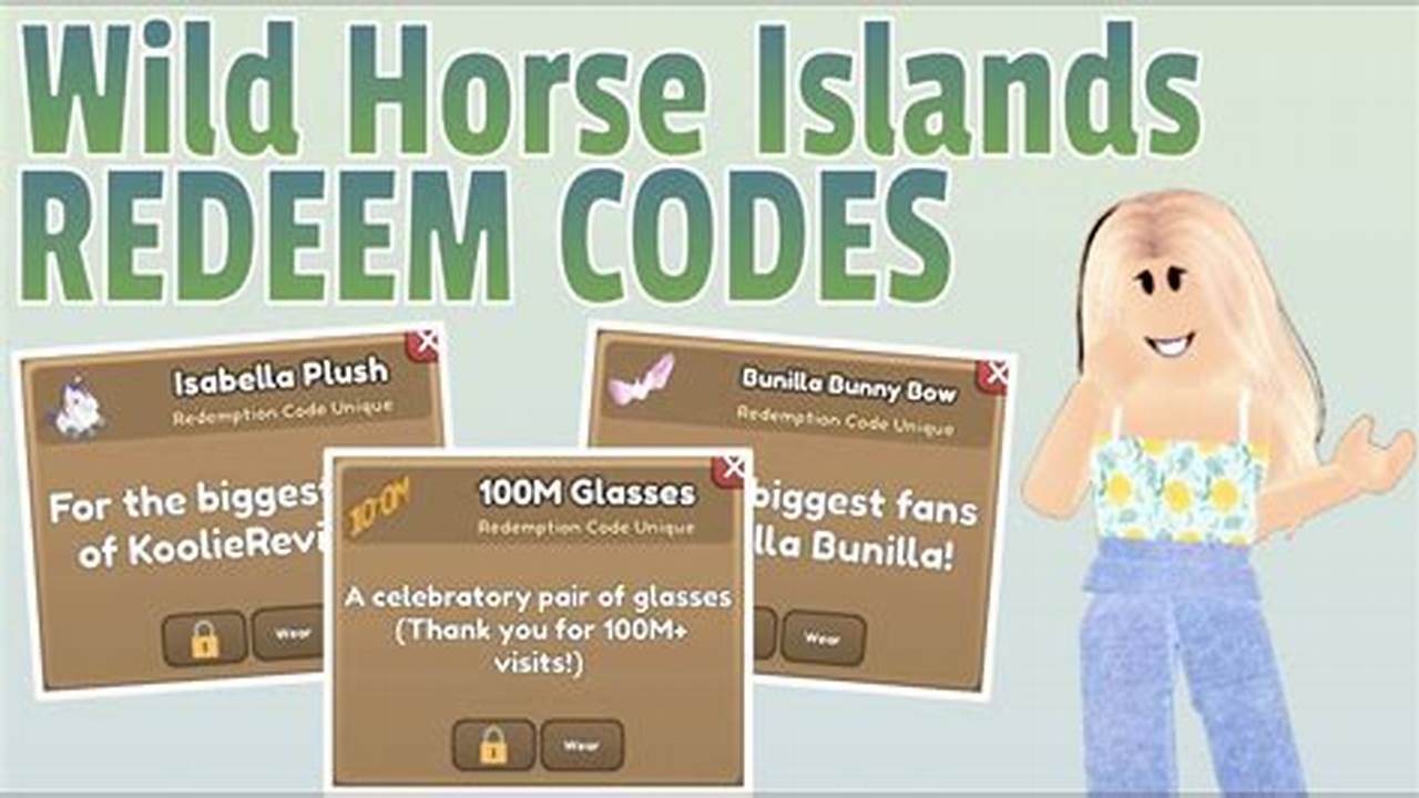 Unlock the Secrets: Your Guide to Redeem Codes in Roblox Wild Horse Islands