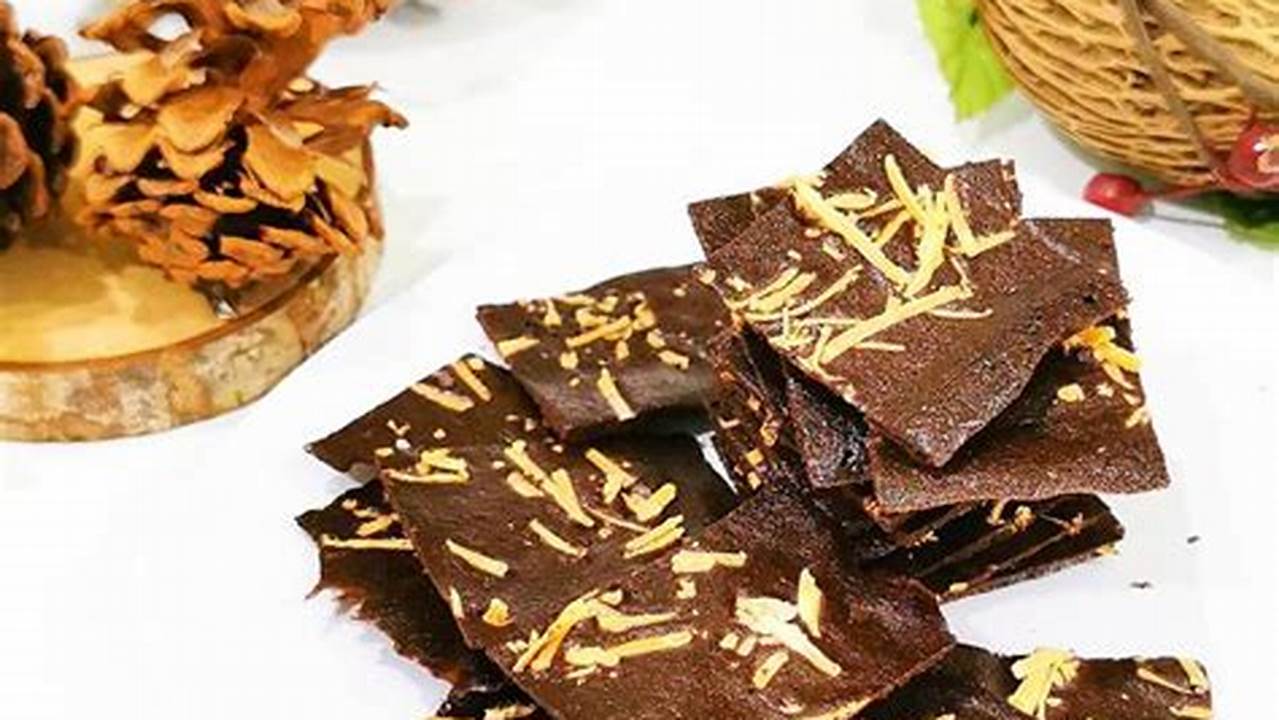 Resep Rahasia Brownies Tipis Renyah yang Bikin Ketagihan
