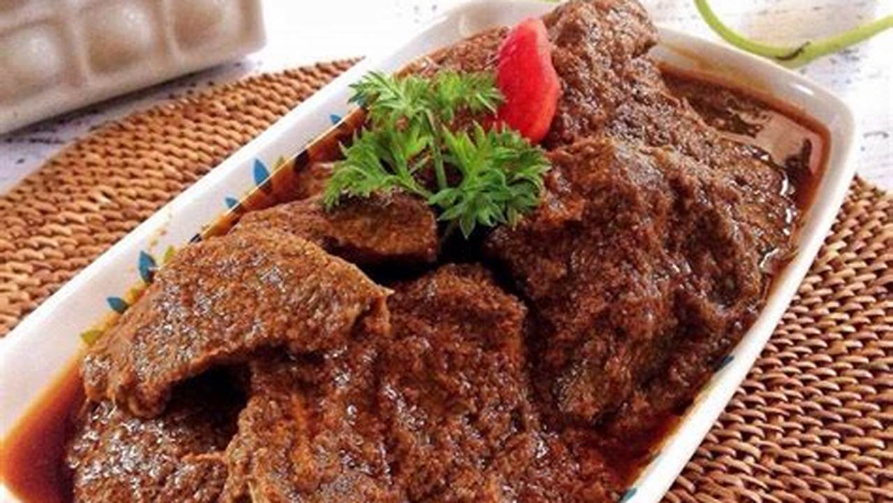 Resep Rahasia Rendang 2 Kg Daging, Dijamin Empuk dan Menggugah Selera