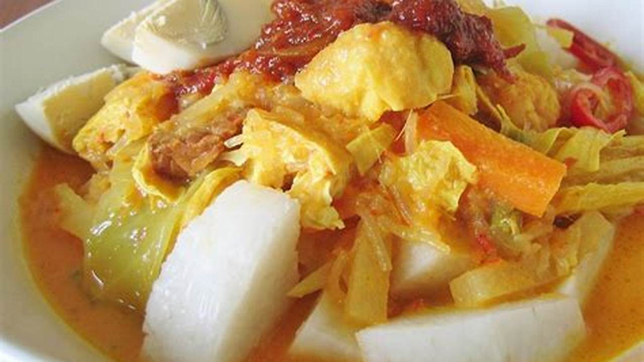 Kuah Lontong: Resep Rahasia Kelezatan Tradisi Kuliner Indonesia