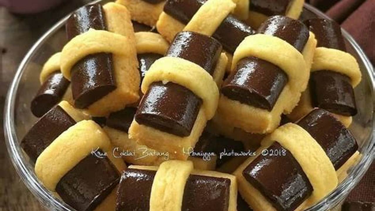 Resep Kue Kering Cokelat Batang: Rahasia Kue Kering Renyah dan Lezat