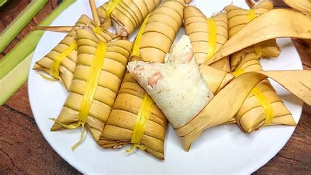 Resep Rahasia Lepet Ketan Super Pulen, Dijamin Ketagihan!