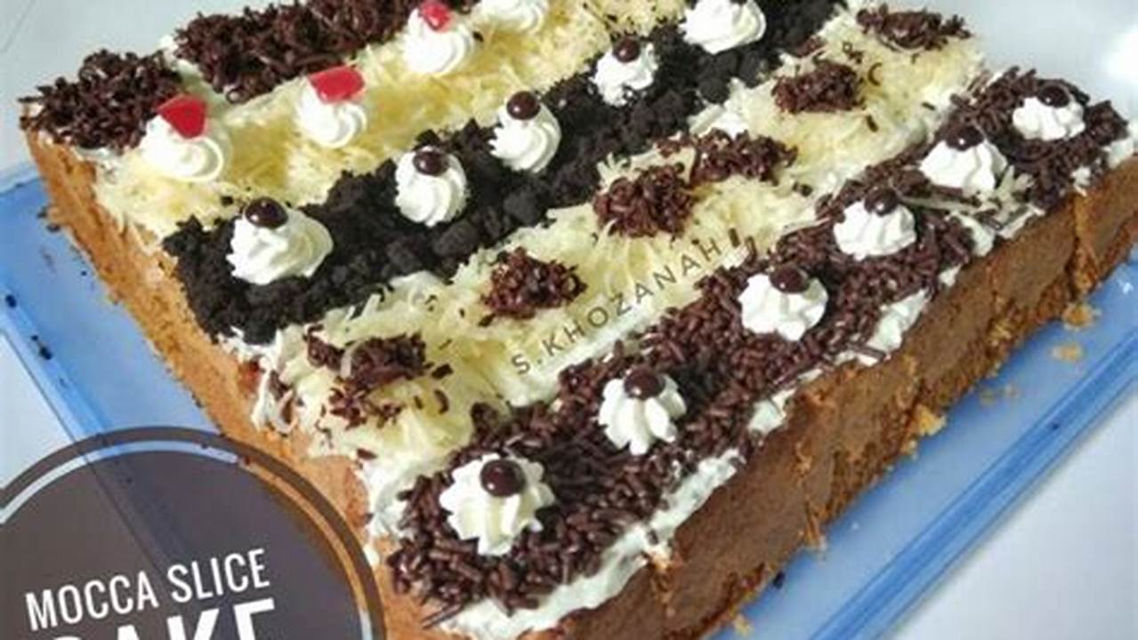 Temukan Rahasia Resep Mocca Cake Jadul yang Menggoyang Lidah