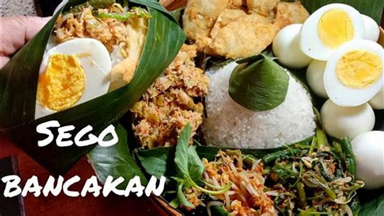 Resep Nasi Bancakan: Rahasia Kuliner Nusantara yang Menggugah Selera