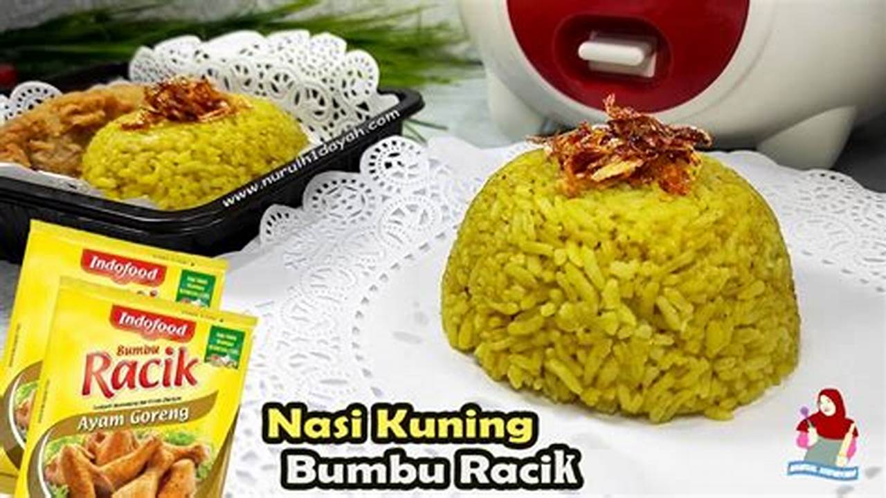 Resep Nasi Kuning di Magic Com: Rahasia Terbongkar untuk Nasi Kuning Sempurna