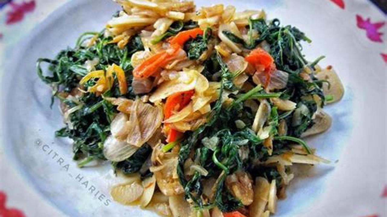 Resep Oseng Daun Kenikir: Rahasia Cita Rasa Nikmat dan Khasiat Tersembunyi