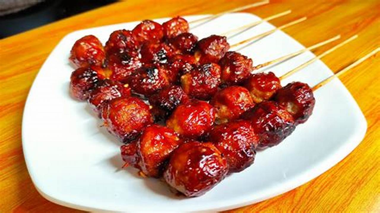 Rahasia Resep Pentol Bakar Laris, Nikmat, dan Menguntungkan!